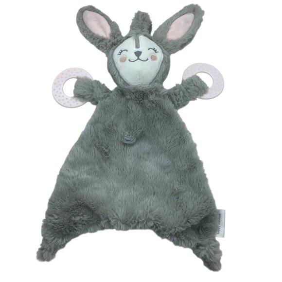 Bella Tunno Happy Sidekick Harriet the Hare Bunny Lovey & Teether - Picture 1 of 4